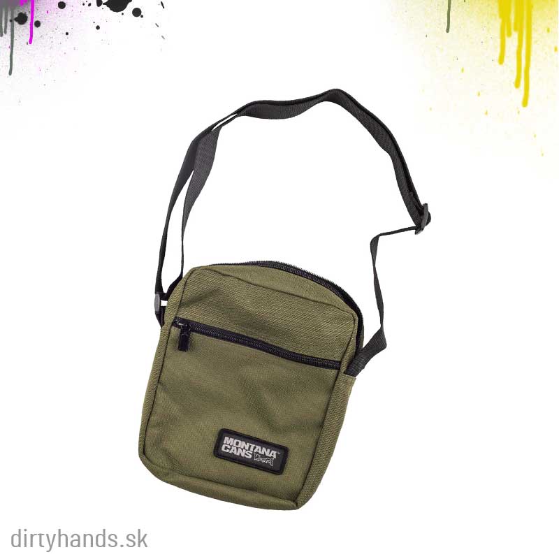 Montana Bag – Khaki/Orange Shoulder Bag